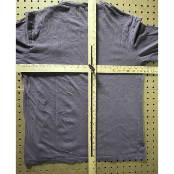 Versace T Shirt Womens Medium Purple Collection Medusa LS Lightweight Bulgaria - Picture 7 of 10